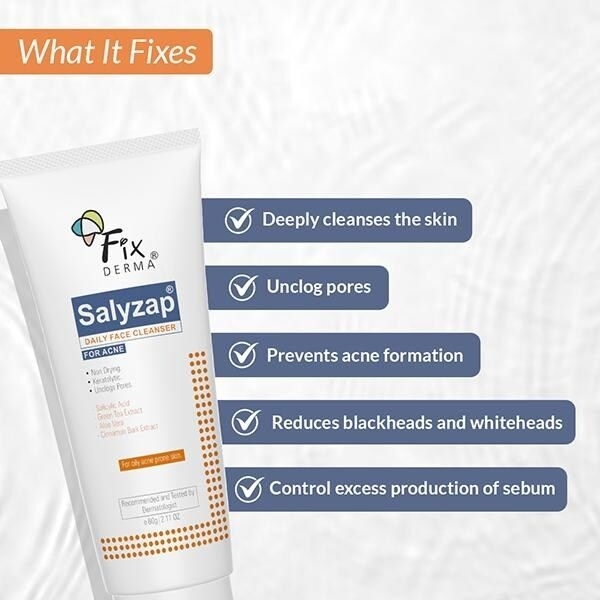 Salyzap Face Cleanser 60 GM - Image 3