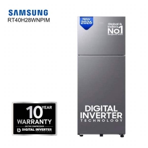SAMSUNG 253 Ltrs Double Door Refrigerator Digital Inverter RT40H28WNPIM
