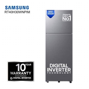 SAMSUNG 275 Litres Frost Free Digital Inverter Double Door Refrigerator RT40H30WNPIM