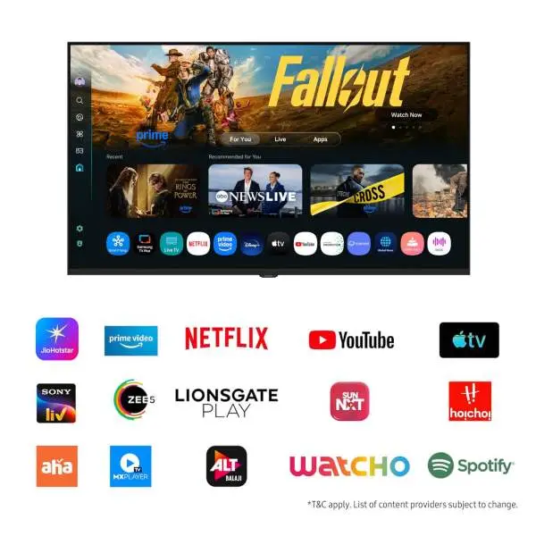 SAMSUNG 43 inch Full HD Led Smart Tv UA43F5550 Bluetooth - Image 4