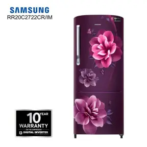 SAMSUNG RR20C2722CR/IM 192 Litres Single Door Digital Inverter Refrigerator