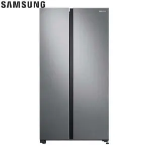 SAMSUNG RS72R5001M9 - 700 Litres Digital Inverter Side By Side Refrigerator With SpaceMax™ Technology (Silver Matt)