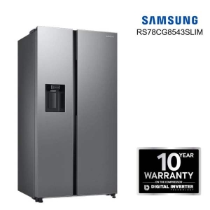SAMSUNG RS78CC8543SL/IM 633 Litres SBS 5-1 Convertible DIT Twin Cooling Plus™ Refrigerator