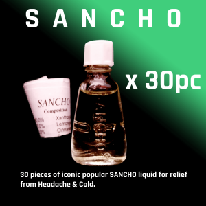 Sancho Natural Himalayan Essence Oil For Cold, Cough, Body Ache, Head Ache(30 pieces)