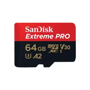 SanDisk 64GB Extreme Pro MicroSD Memory Card 200MB/s
