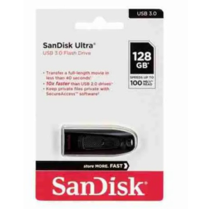 SanDisk Ultra USB 128GB 3.0 Pendrive