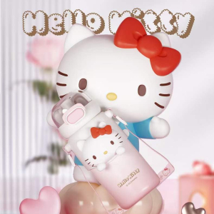 SANRIO theme Stainless Steel Vaccum Cups with Sipper and Carry Handle (460ml)
