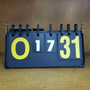 Scoreboard /Two Digits Score Board for Basketball/ Football/ Volleyball/ Table Tennis/ Badminton Table Top by Mitrata