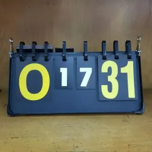 Scoreboard /Two Digits Score Board for Basketball/ Football/ Volleyball/ Table Tennis/ Badminton Table Top by Mitrata