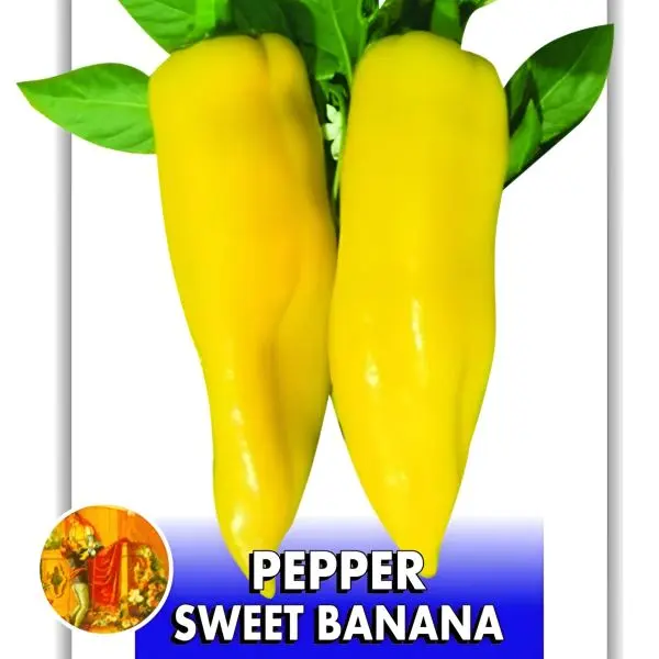 Seeds Sweet Pepper Banana, Avg 20 Seeds - Image 2