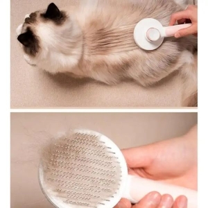 Self Cleaning Slicker Brush Cat Brush Dog Comb