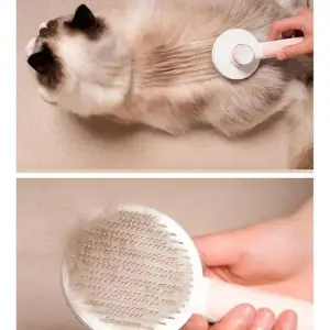 Self Cleaning Slicker Brush Cat Brush Dog Comb