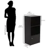 Multipurpose Storage Rack Wtih Large Storage for Bedroom