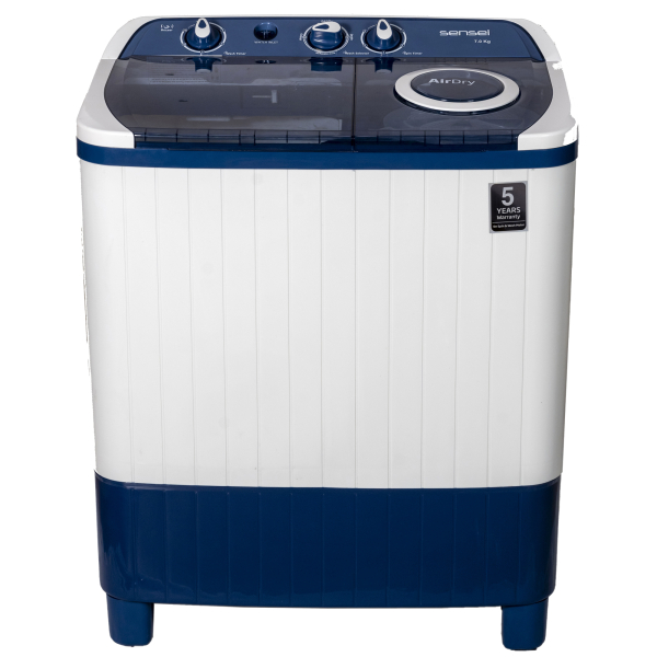 Sensei 7 Kg Semi Automatic Twin Tub Washing Machine - Image 2