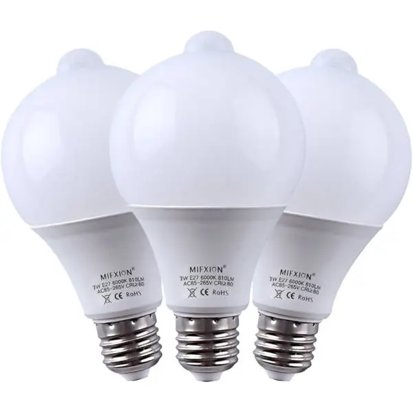 Sensor Led 9W / 7W / 5W Human Body Induction Bulb - Image 3