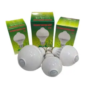 Sensor Led 9W / 7W / 5W Human Body Induction Bulb