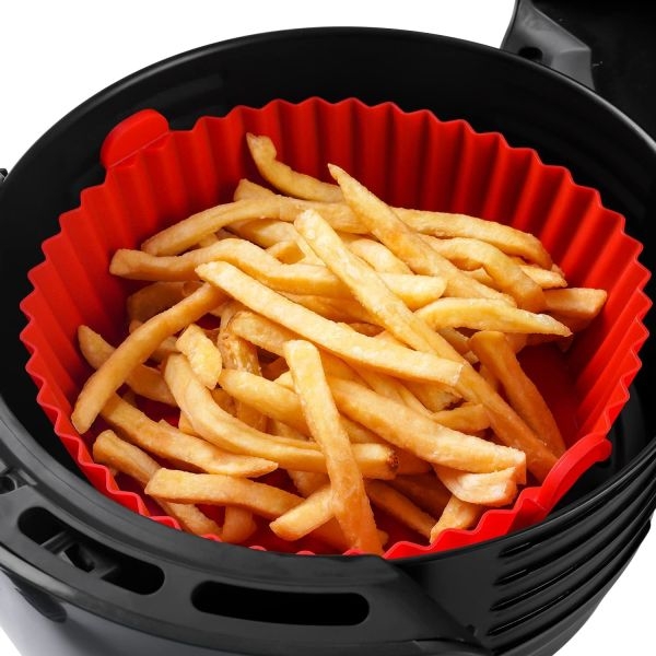 Seropy Silicone Air Fryer Liners Reusable Air fryer Liners - Image 5