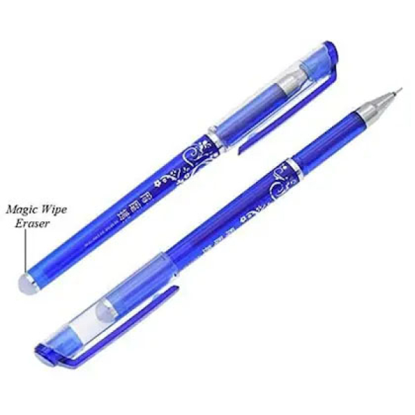 Set Of 2 Pen With 20 Erasable Blue Ink Refill - Image 2