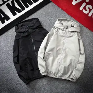 (Set Of 2 )Summer Single layer Windcheater Jacket For Men's.