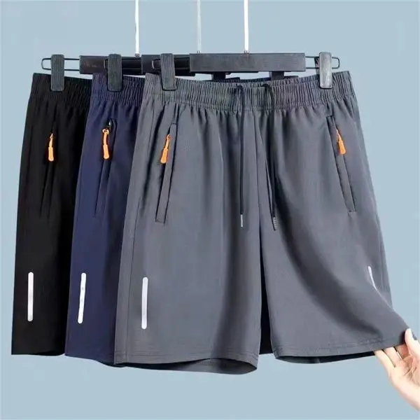 (Set Of 3)Men's Summer Sporty fabric Stretchable Shorts/Half Pant. - Image 2