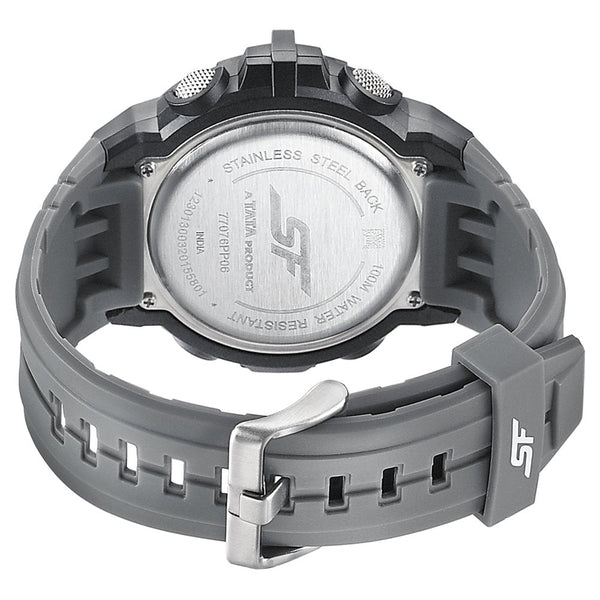 SF Digital Dial PU Strap Watch for Men - Image 4