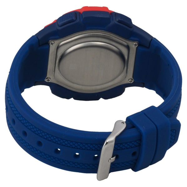 SF Digital Dial Silicone Strap Watch for Men - Image 4