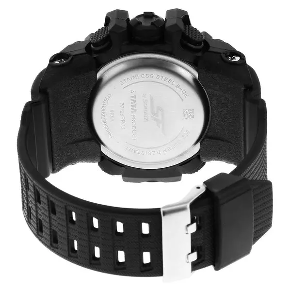 SF Sparq Ana Digi Black Dial Polyurethane Strap Watch for Men - Image 4