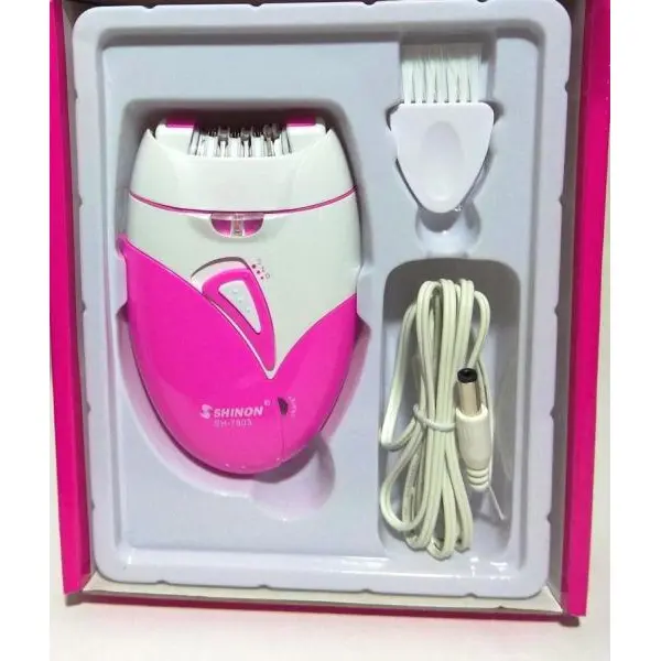 Shinon SH-7803 epilator rechargeable threading machine full body hair removal machine from roots - Image 2