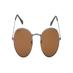 Shiny DK gun Round Unisex Sunglasses