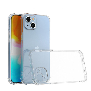 Shockproof Clear IPhone Case For iPhone 15 / 15 Plus / 15 Pro, Transparent Protection Back Cover