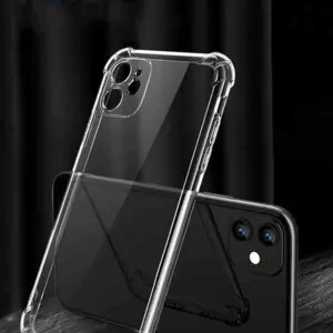 Shockproof Clear Phone Case For iPhone 11/11Pro/11Pro Max, Transparent Protection Back Cover