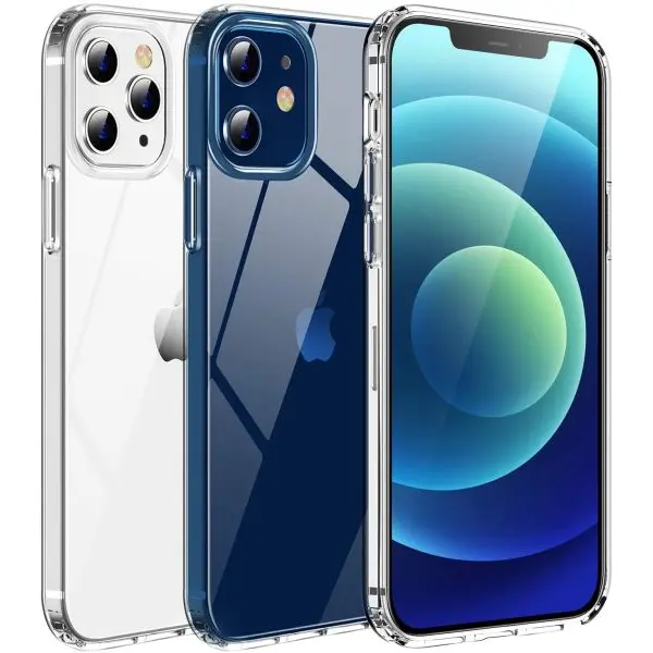 Shockproof Clear Phone Case For iPhone 12/12Mini/12 Pro/ 12 Pro Max, Transparent Protection Back Cover - Image 2