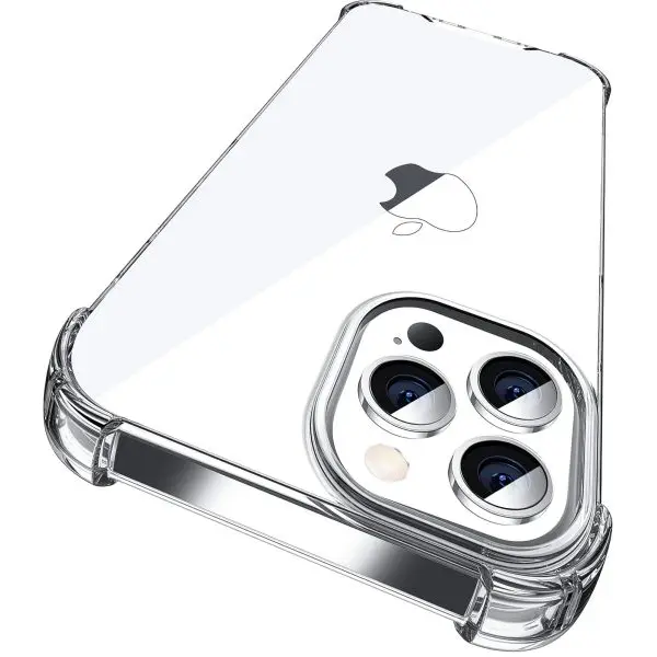 Shockproof Clear Phone Case For iPhone 12/12Mini/12 Pro/ 12 Pro Max, Transparent Protection Back Cover - Image 3