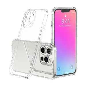 Shockproof Clear Phone Case For iPhone 13/13Pro/ 13Pro Max, Transparent Protection Back Cover