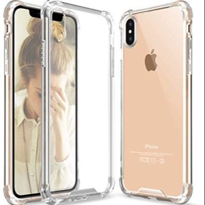 Shockproof Clear Phone Case For iPhone XS Max, Transparent Protection Back Cover