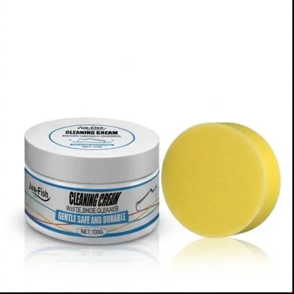 Shoe Cleaner | Shoe Polish Cleansing Cream - White Shoe Deontaminate Paste, Cleaning Cream for Canvas Mesh White Shoes - Image 4