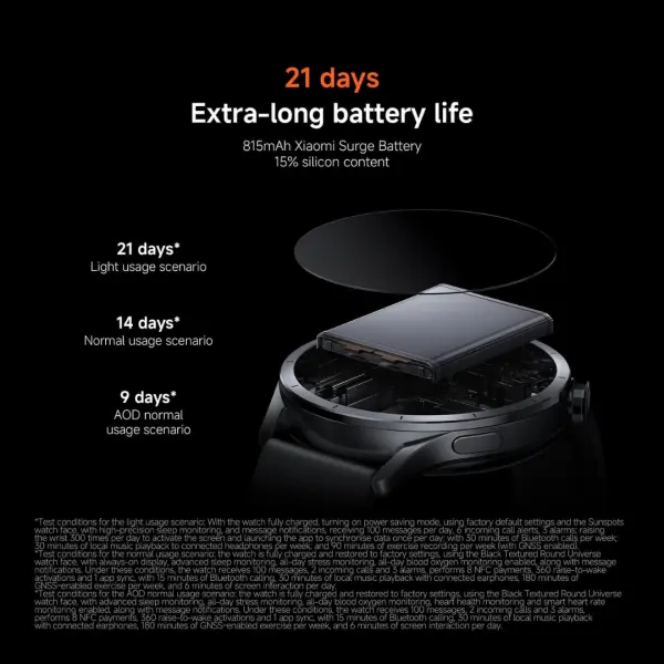 Xiaomi S5 46mm Smartwatch for Enhanced Fitness Tracking - Image 10