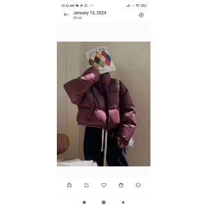 Short Puffer Jacket .It's Look So Tranding And Warm For Winter. Two Pocket And High Neck Color