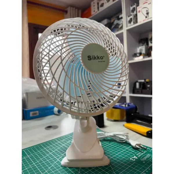 SIKKO Energy Saving Clip Fan 180mm | Powerful & Portable Cooling Fan - Image 4