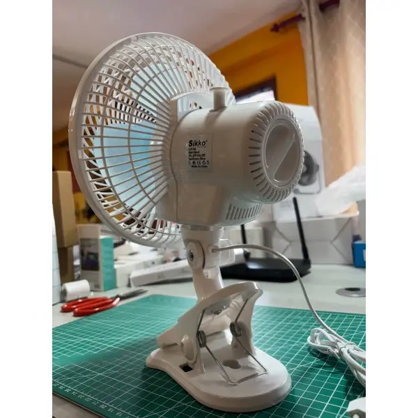 SIKKO Energy Saving Clip Fan 180mm | Powerful & Portable Cooling Fan - Image 5