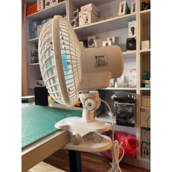 SIKKO Energy Saving Clip Fan 180mm | Powerful & Portable Cooling Fan - Image 9