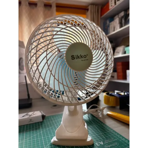 SIKKO Energy Saving Clip Fan 180mm | Powerful & Portable Cooling Fan - Image 10
