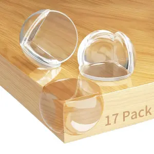 Silicone Corner Guards Protectors for Furniture Against Sharp Corners for Baby Safety