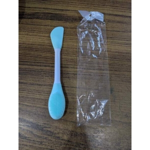 Silicone Facial Mask Brush Modeling Mask Brush Exfoliating Face Mask Brush Blue Silica Gel Silicone Brush Miss Dual Use
