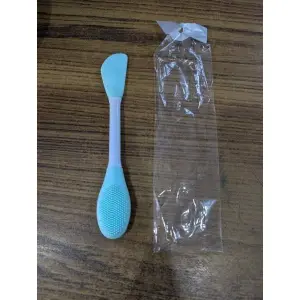 Silicone Facial Mask Brush Modeling Mask Brush Exfoliating Face Mask Brush Blue Silica Gel Silicone Brush Miss Dual Use