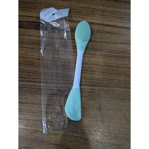 Silicone Facial Mask Brush Modeling Mask Brush Exfoliating Face Mask Brush Green Silica Gel Silicone Brush Miss Dual Use
