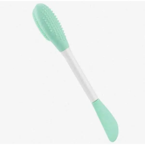 Silicone Facial Mask Brush Modeling Mask Brush Exfoliating Face Mask Brush Purple Silica Gel Silicone Brush Miss Dual Use - Image 2
