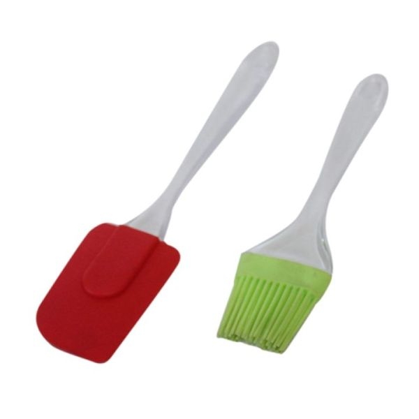 Silicone Spatula Heat Resistant with Stainless Steel Core - Non Stick Rubber Spatulas Kitchen Utensils for Cooking, Baking and Mixing - Image 2