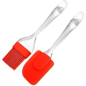 Silicone Spatula Heat Resistant with Stainless Steel Core - Non Stick Rubber Spatulas Kitchen Utensils for Cooking, Baking and Mixing