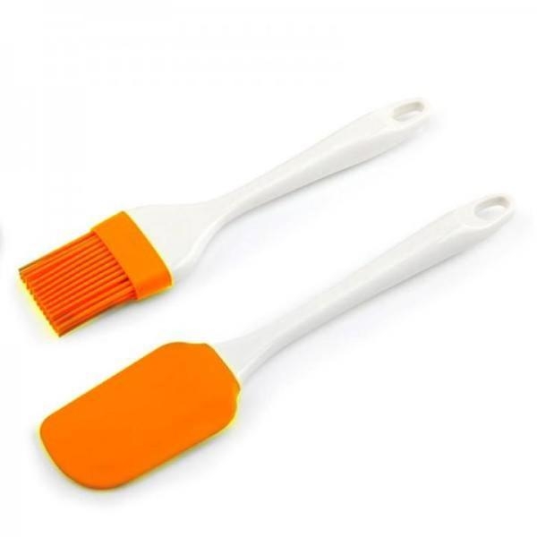 Silicone Spatula Heat Resistant with Stainless Steel Core - Non Stick Rubber Spatulas Kitchen Utensils for Cooking, Baking and Mixing - Image 3